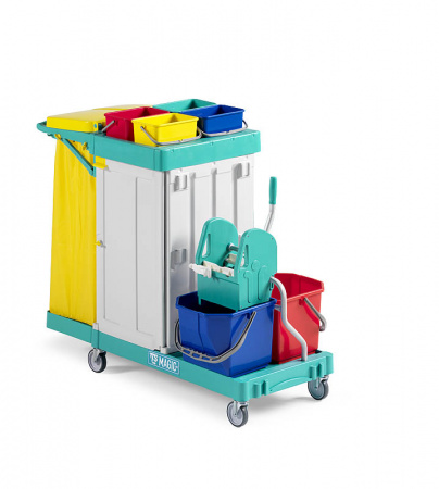 Двухведерная тележка Magic LineML350S0A0C00, 2*15 л, TTS